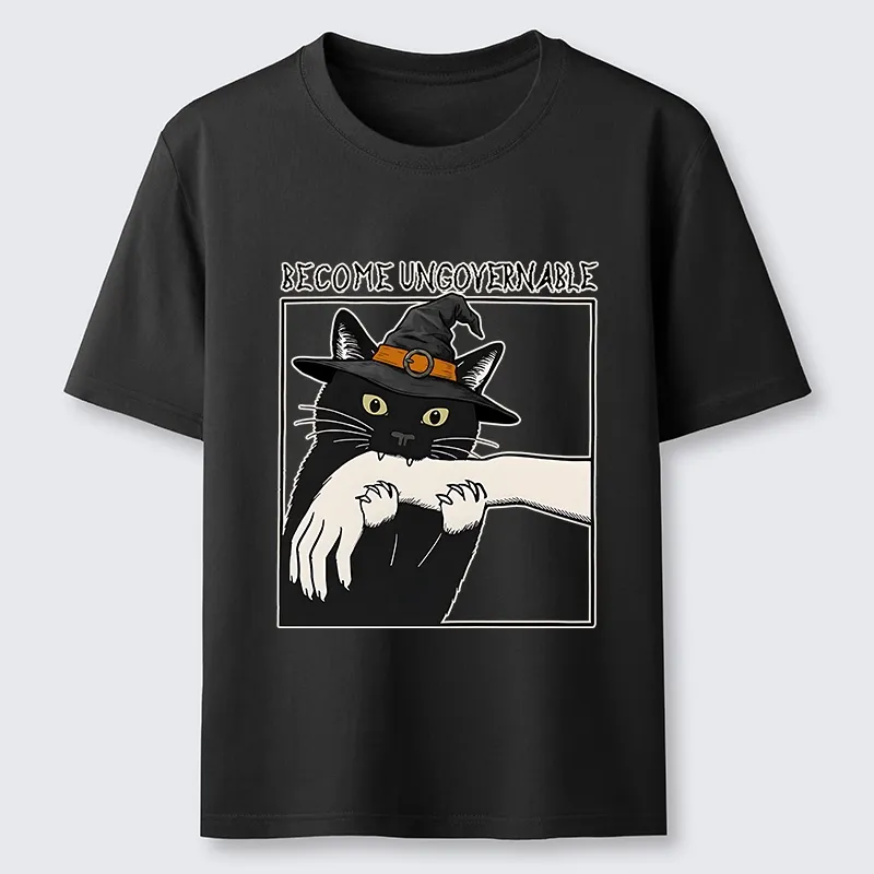 Tokyo-Tiger Rebellious Witch Cat Meme Classic T-Shirt