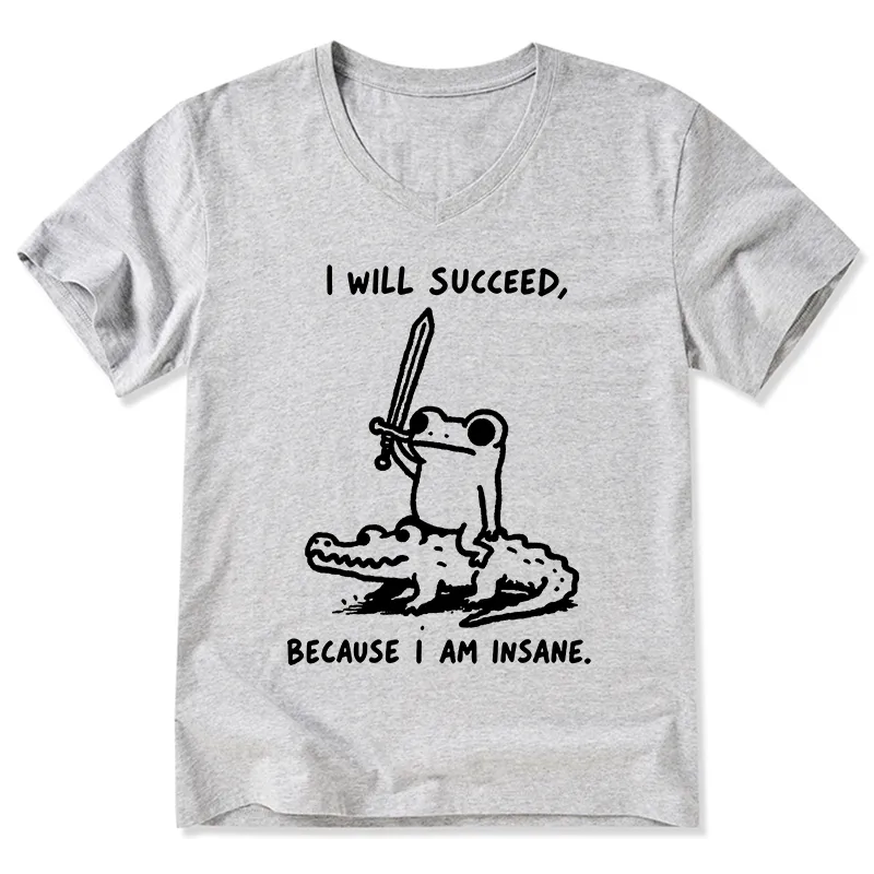 Tokyo-Tiger Warrior Frog Funny Meme V-Neck Classic T-Shirt