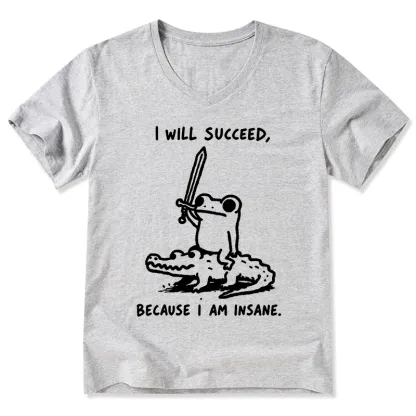 Tokyo-Tiger Warrior Frog Funny Meme V-Neck Classic T-Shirt