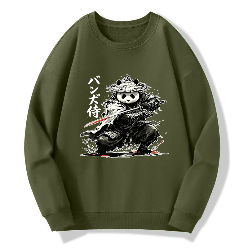 Tokyo-Tiger Panda Samurai Warrior Classic Sweatshirt