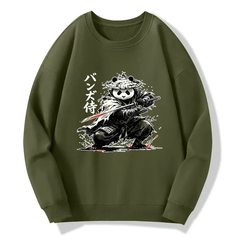 Tokyo-Tiger Panda Samurai Warrior Classic Sweatshirt