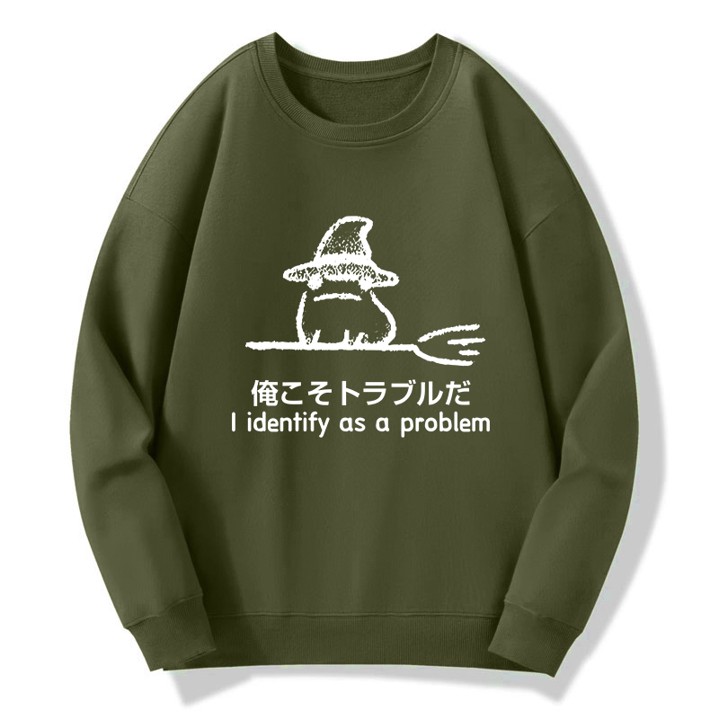 Tokyo-Tiger Mischief Magic Dude Classic Sweatshirt