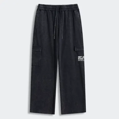Tokyo-Tiger Sarcastic Funny Quote Washed Utility Sweatpants