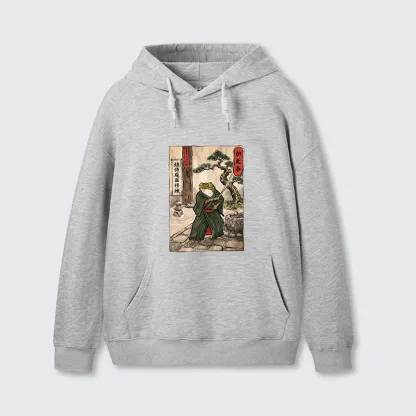 Tokyo-Tiger Samurai Frog Training Classic Hoodie