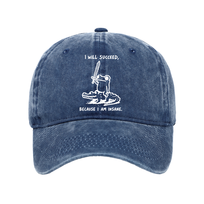Tokyo-Tiger Warrior Frog Funny Meme Washed Cap