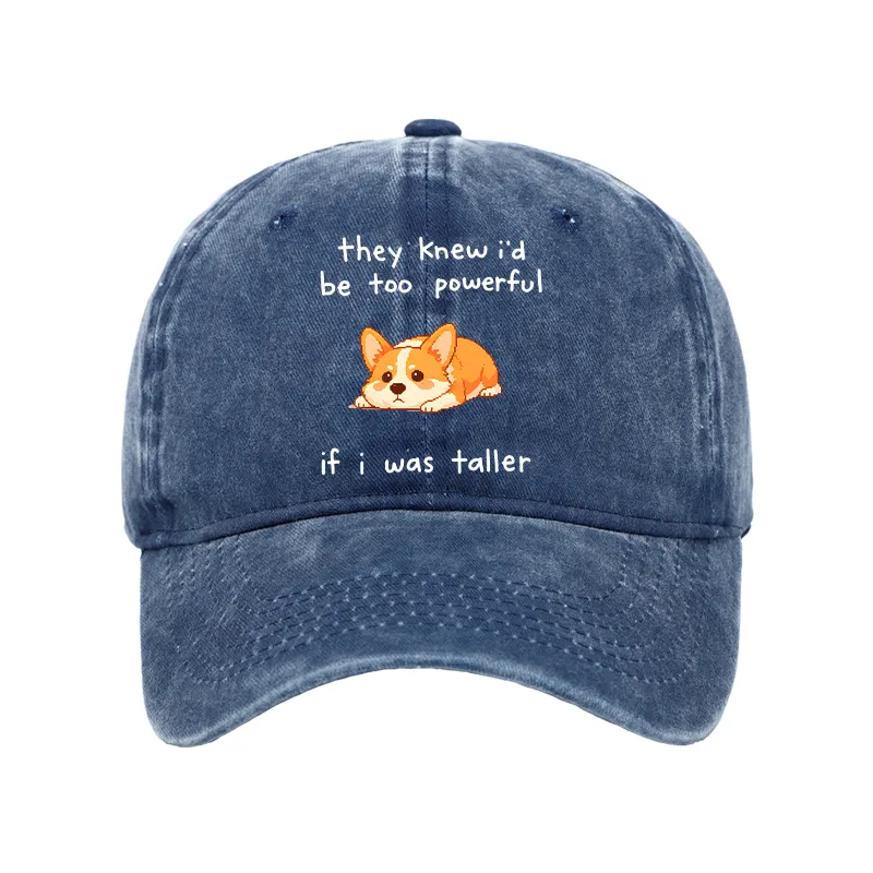 Tokyo-Tiger Funny Short Dog Joke Washed Cap Sale