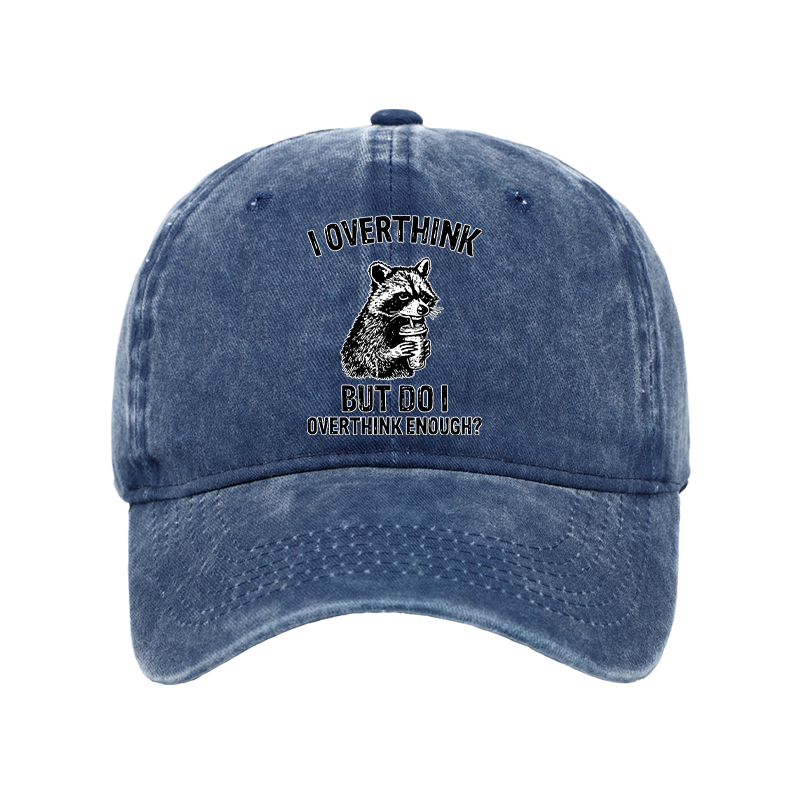 Tokyo-Tiger Constant Overthinking Washed Cap