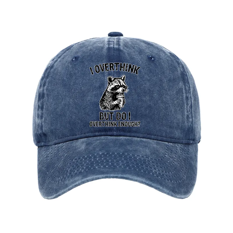 Tokyo-Tiger Constant Overthinking Washed Cap