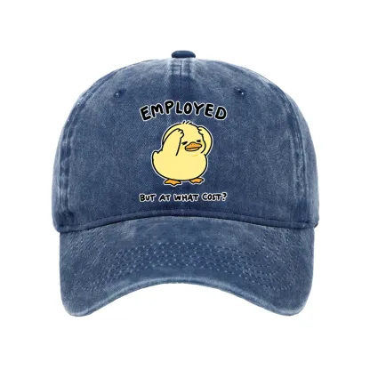 Tokyo-Tiger Funny Work Duck Washed Cap