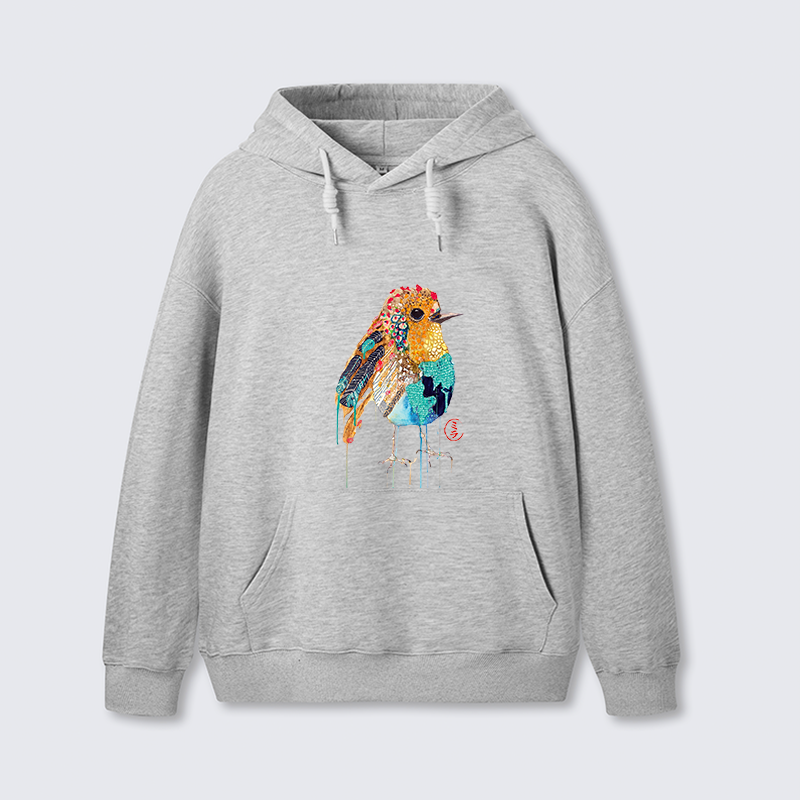 Tokyo-Tiger Sparkly Wild Bird Classic Hoodie