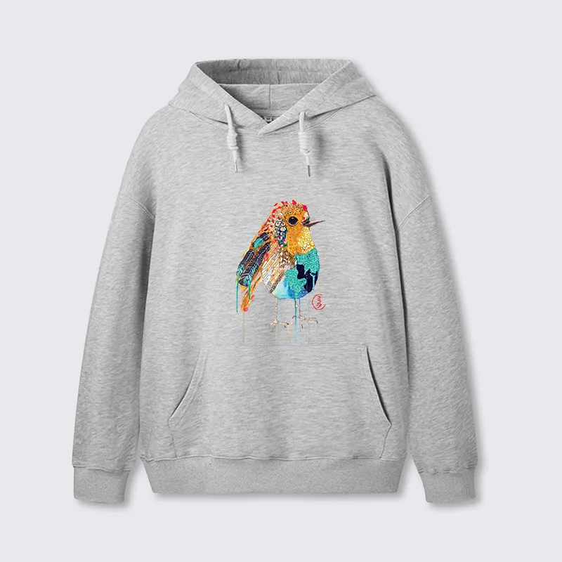 Tokyo-Tiger Sparkly Wild Bird Classic Hoodie