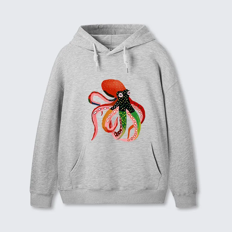 Tokyo-Tiger Colorful Octopus Art Classic Hoodie
