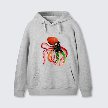 Tokyo-Tiger Colorful Octopus Art Classic Hoodie