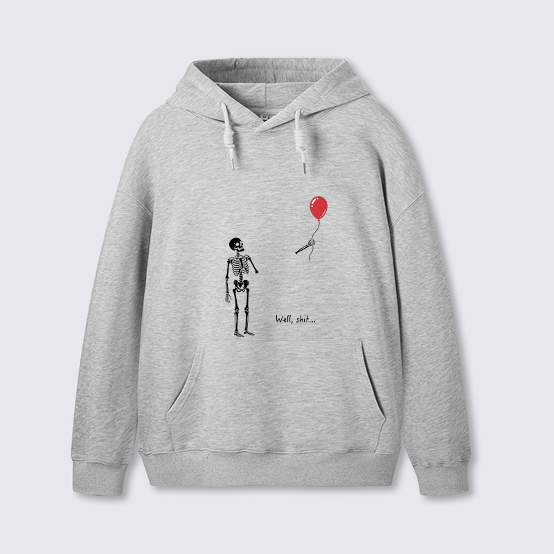 Tokyo-Tiger Skeleton Balloon Meme Classic Hoodie