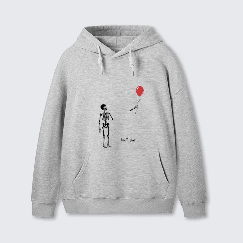Tokyo-Tiger Skeleton Balloon Meme Classic Hoodie