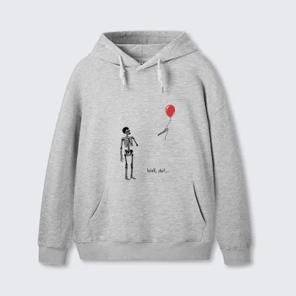 Tokyo-Tiger Skeleton Balloon Meme Classic Hoodie