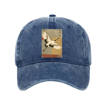 Tokyo-Tiger Crane Spirit Washed Cap