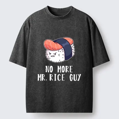 Tokyo‑Tiger Funny Sushi Meme Washed T‑Shirt