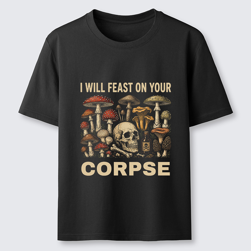 Tokyo-Tiger Funny Mushroom Skull Classic T-Shirt