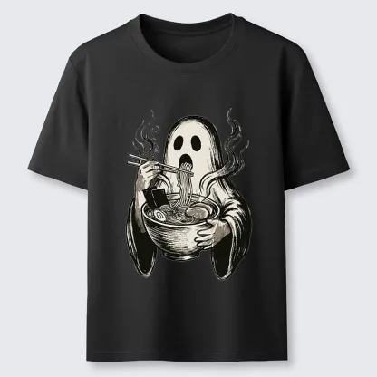 Tokyo-Tiger Funny Ghost Ramen Classic T-Shirt