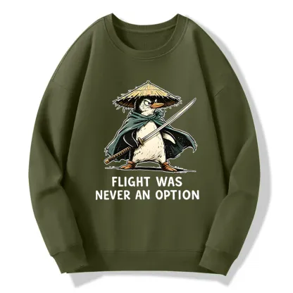 Tokyo-Tiger Samurai Penguin Classic Sweatshirt
