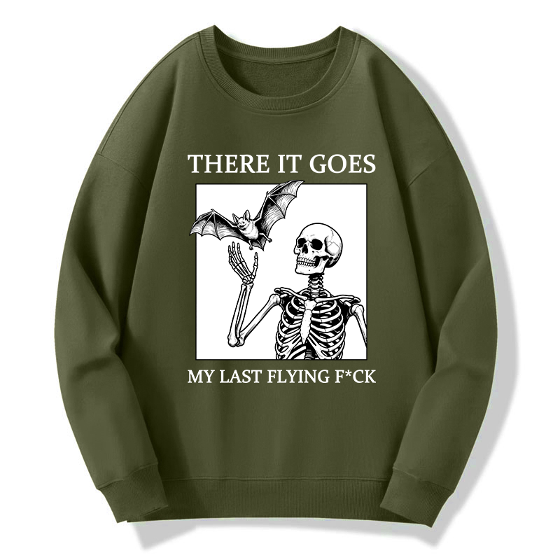 Tokyo-Tiger Funny Skeleton Bat Meme Classic Sweatshirt