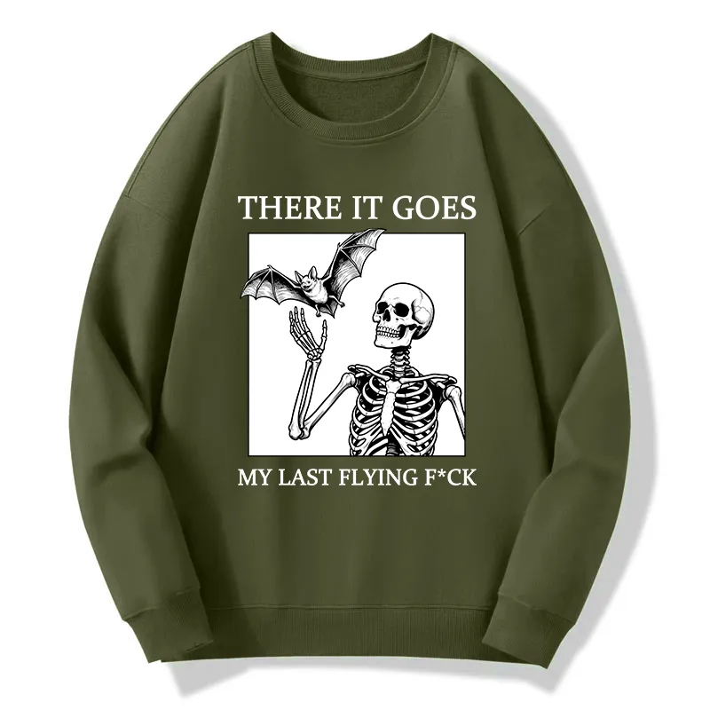 Tokyo-Tiger Funny Skeleton Bat Meme Classic Sweatshirt
