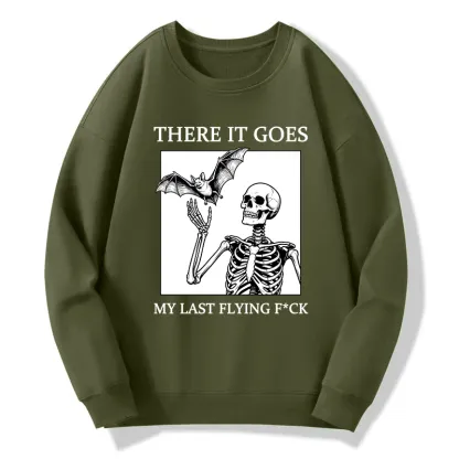 Tokyo-Tiger Funny Skeleton Bat Meme Classic Sweatshirt