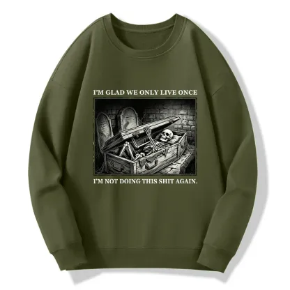 Tokyo-Tiger Funny Coffin Skull Meme Classic Sweatshirt