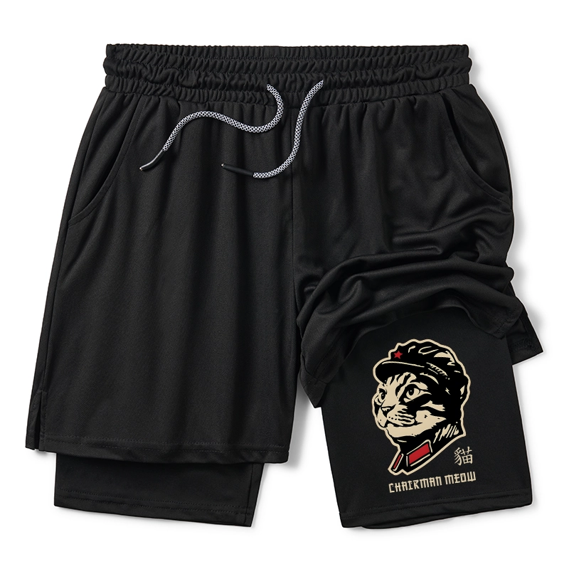 Tokyo-Tiger Chinese Spirit Cat Training Shorts