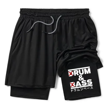 Tokyo-Tiger Drum And Bass Funny Training Shorts