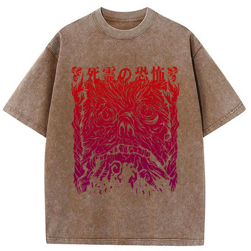 Tokyo-Tiger Fear Of The Dead Washed T-Shirt