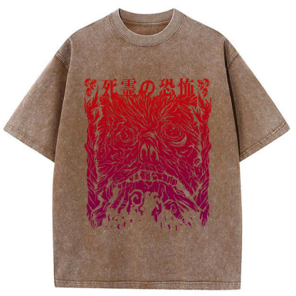 Tokyo-Tiger Fear Of The Dead Washed T-Shirt