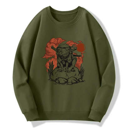 Tokyo-Tiger Ninja Frog Japanese Sweatshirt