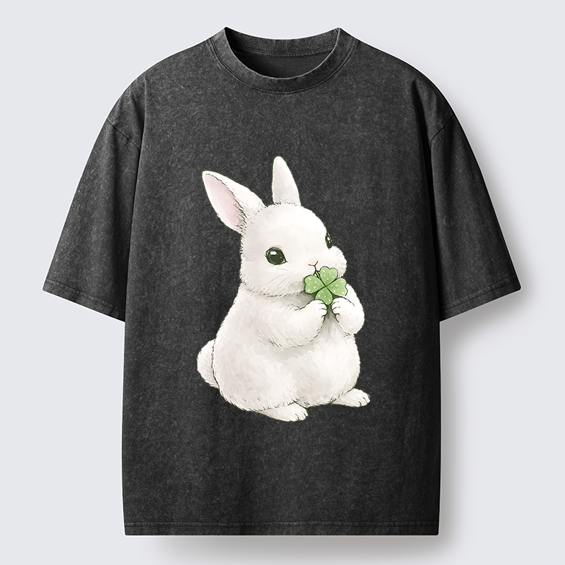 Tokyo-Tiger Lucky Rabbit Washed T-Shirt
