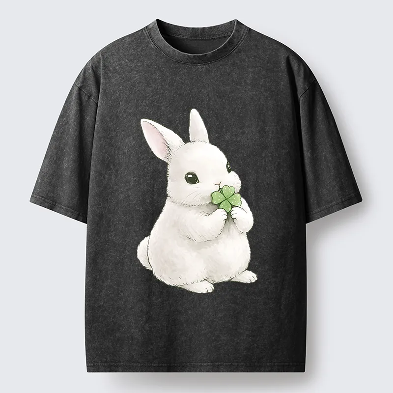 Tokyo-Tiger Lucky Rabbit Washed T-Shirt