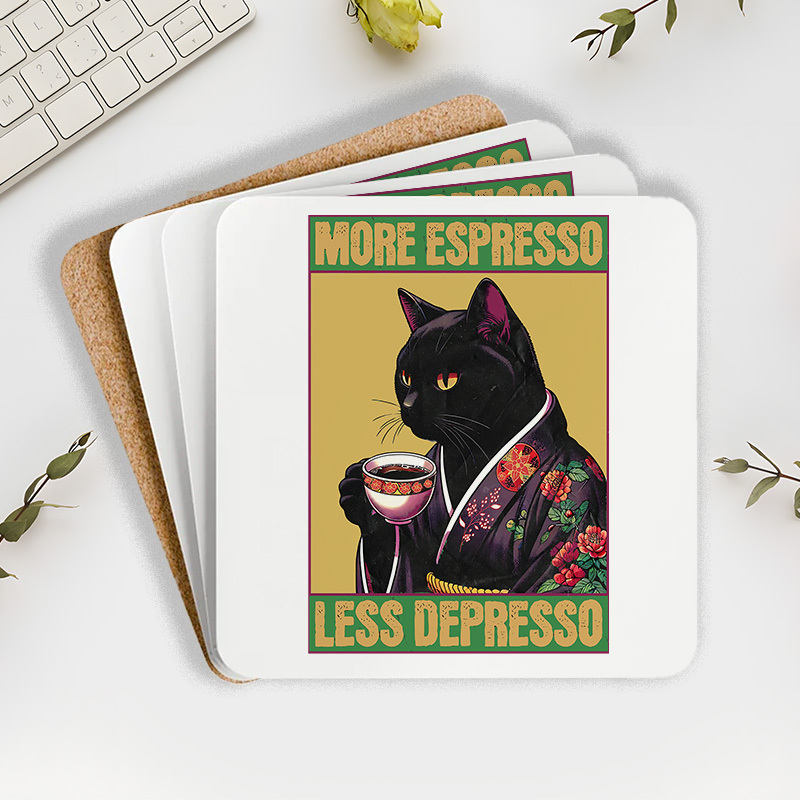 Tokyo-Tiger Up Caffeine Down Depression Coaster Sale