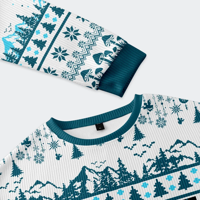 Tokyo-Tiger Cat Hate People Funny Christmas Ugly Sweatshirt