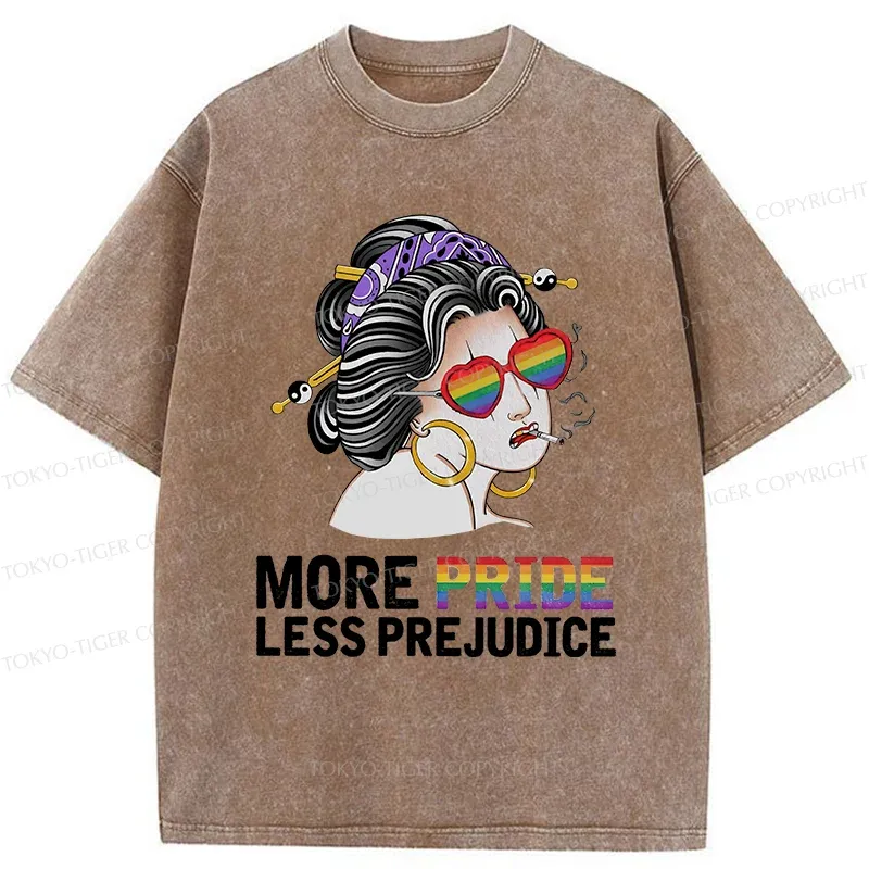 Tokyo-Tiger More Pride Less Prejudice Washed T-Shirt
