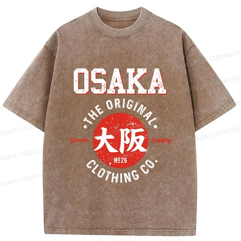 Tokyo-Tiger Vintage Osaka Washed T-Shirt