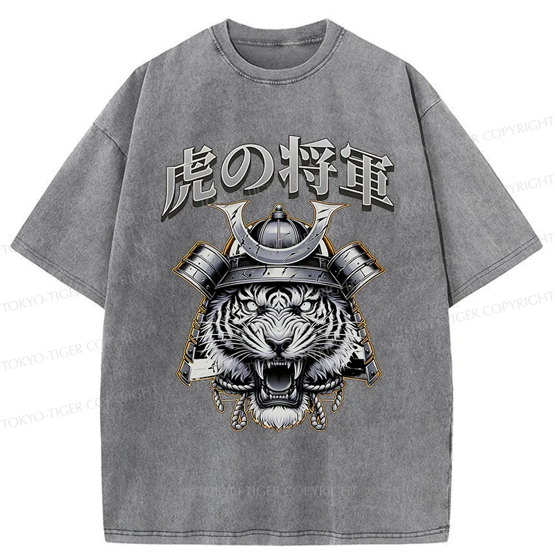 Tokyo-Tiger Tiger General Washed T-Shirt