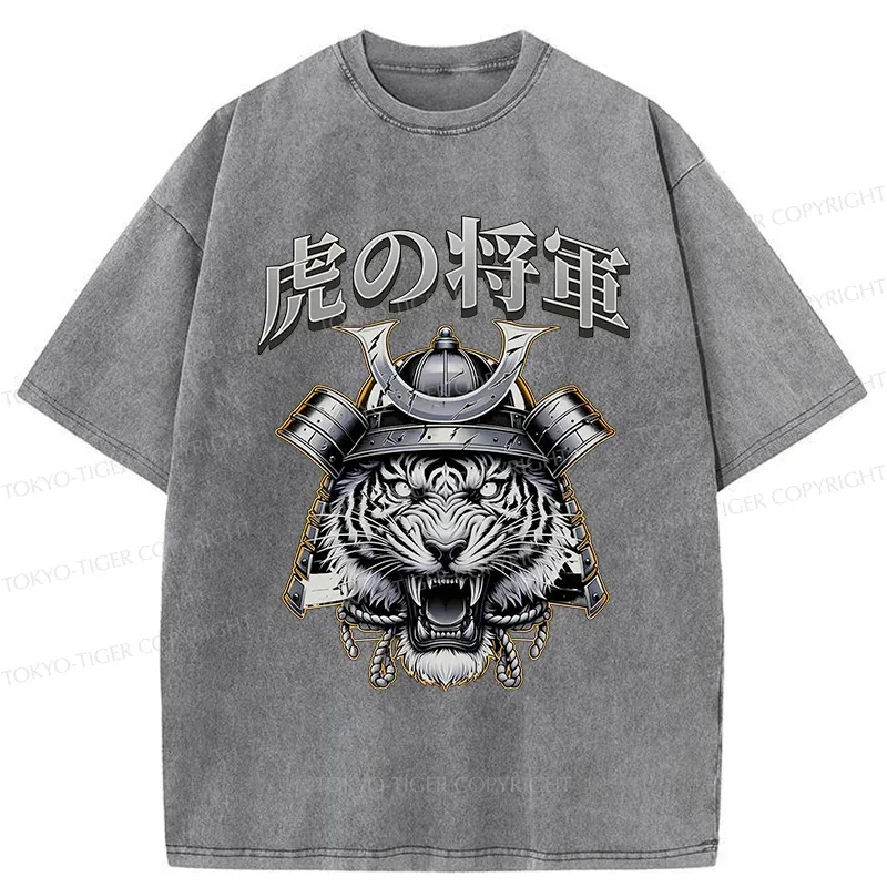 Tokyo-Tiger Tiger General Washed T-Shirt