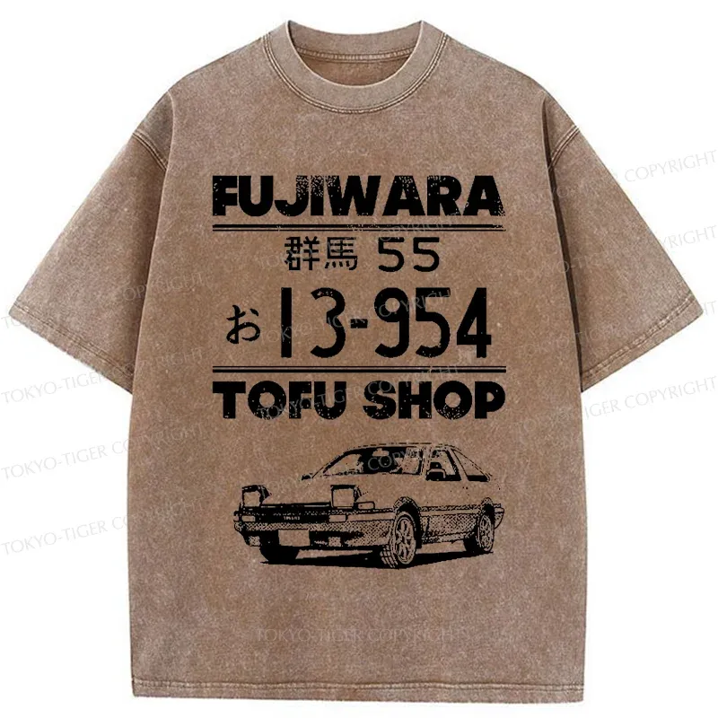 Tokyo-Tiger Vintage Fujiwara Car Washed T-Shirt