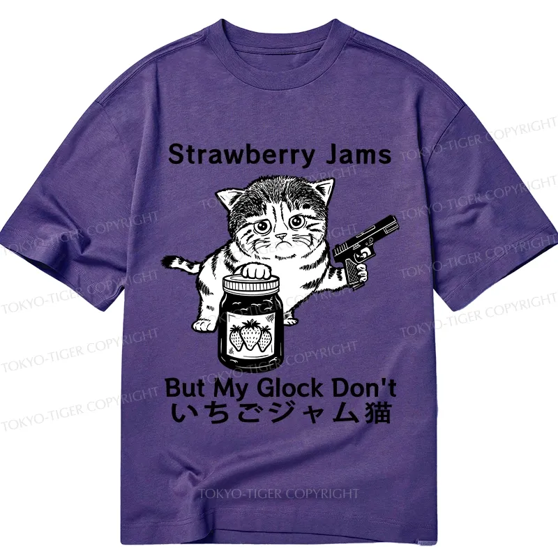 Tokyo-Tiger Strawberry Jam Cat Classic T-Shirt