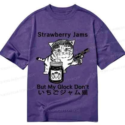 Tokyo-Tiger Strawberry Jam Cat Classic T-Shirt