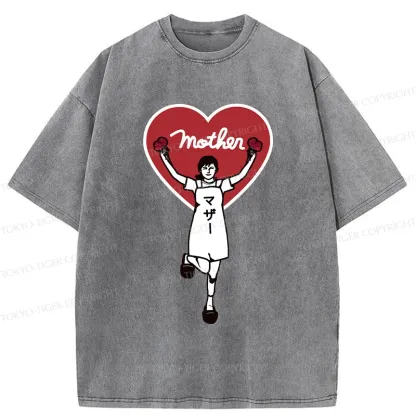 Tokyo-Tiger Celebrate Mother's Day Washed T-Shirt