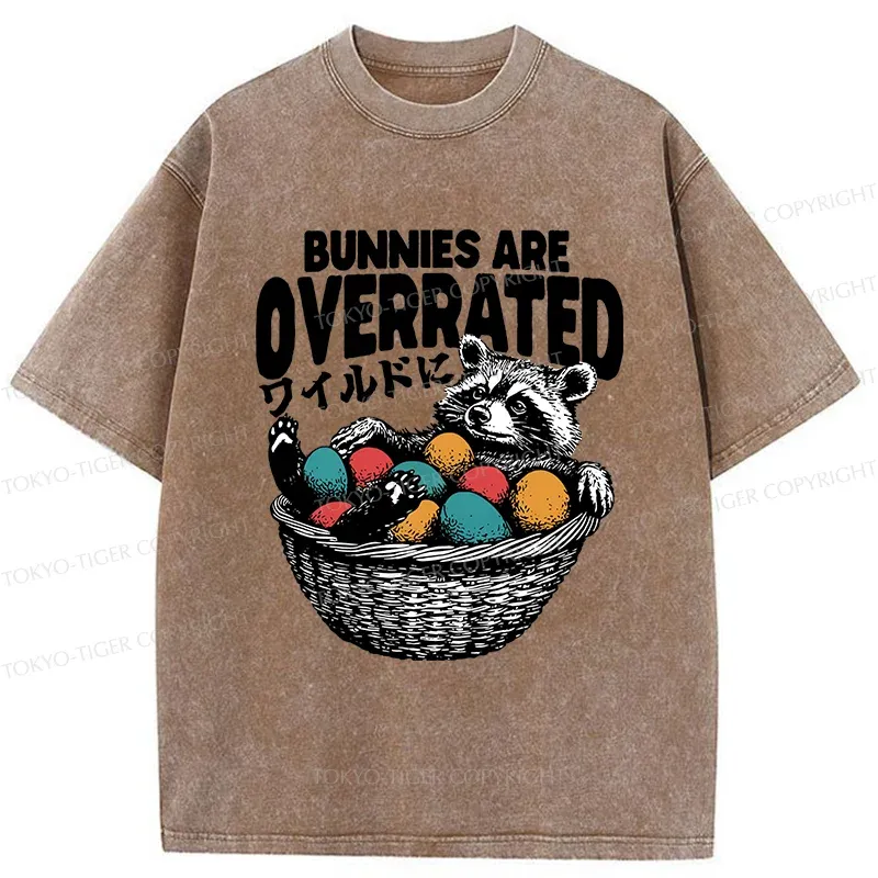 Tokyo-Tiger Bunnies Are Overrated Washed T-Shirt