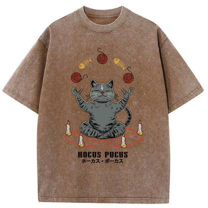 Tokyo-Tiger Hocus Pocus Washed T-Shirt
