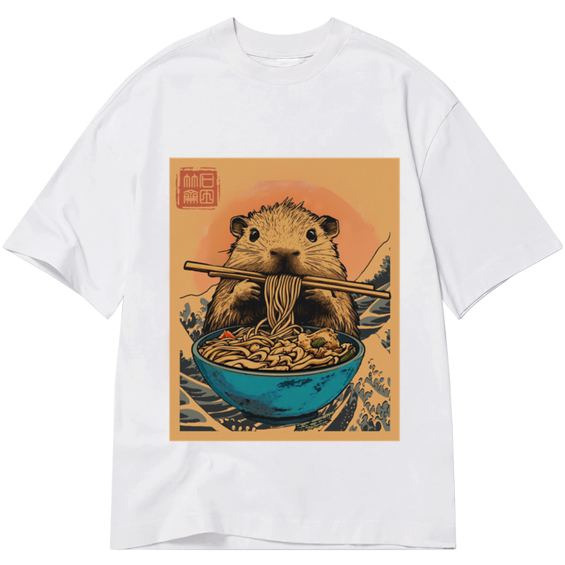 Tokyo-Tiger Opossum Eats Ramen Classic T-Shirt