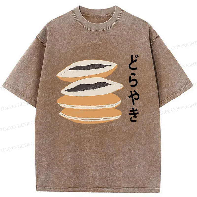 Tokyo-Tiger Dorayaki Japan Washed T-Shirt